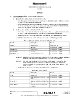 Preview for 63 page of Honeywell 15-0705-5 Component Maintenance Manual With Illustrated Parts List