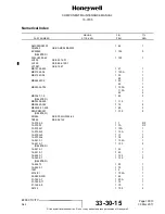 Preview for 107 page of Honeywell 15-0705-5 Component Maintenance Manual With Illustrated Parts List