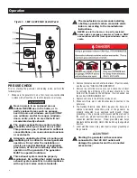 Preview for 8 page of Honeywell 1600 Watt Operator'S Manual