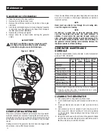 Preview for 12 page of Honeywell 1600 Watt Operator'S Manual