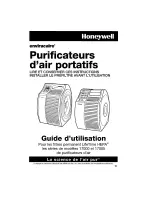 Предварительный просмотр 15 страницы Honeywell 17000 - Permanent Pure HEPA QuietCare Air Purifier Owner'S Manual