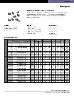 Preview for 6 page of Honeywell 18PA1 Product Specifications