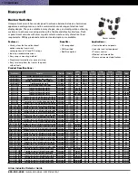 Preview for 13 page of Honeywell 18PA1 Product Specifications