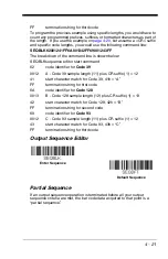 Предварительный просмотр 115 страницы Honeywell 1900GSR-2 User Manual