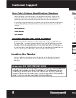 Preview for 10 page of Honeywell 2050 Operatin & Installation Manual