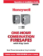 Preview for 1 page of Honeywell 2054 Operations & Installation Manual