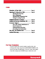 Preview for 2 page of Honeywell 2054 Operations & Installation Manual