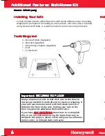 Предварительный просмотр 8 страницы Honeywell 2054D Operations & Installation Manual