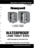 Honeywell 2087D Operations & Installation Manual preview