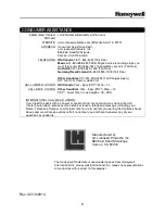Preview for 10 page of Honeywell 2202 User Manual