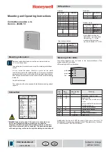 Preview for 3 page of Honeywell 26480.10 Mounting And Operating Instructions