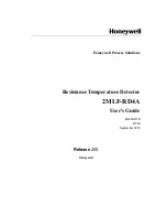 Honeywell 2MLF-RD4A User Manual preview