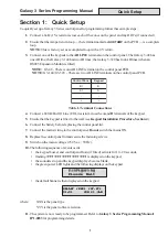 Preview for 7 page of Honeywell 3-144 Programming Manual