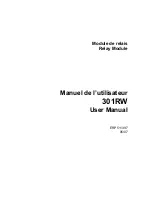 Preview for 1 page of Honeywell 301RW User Manual