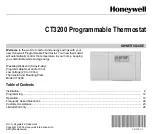 Honeywell 32002418 Owner'S Manual preview