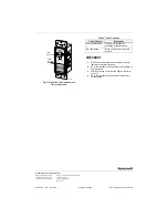 Preview for 2 page of Honeywell 32003487-001 Installation Instructions