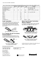 Предварительный просмотр 4 страницы Honeywell 3252 User Manual