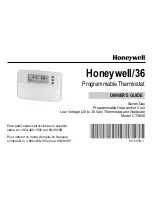 Preview for 1 page of Honeywell 36 Owner'S Manual