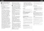 Preview for 16 page of Honeywell 360 SURROUND HEAT Operating Instructions Manual