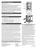 Preview for 2 page of Honeywell 40011 User Manual