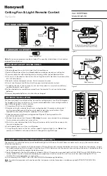 Preview for 1 page of Honeywell 42136 User Manual