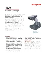 Preview for 1 page of Honeywell 4820 Specifications