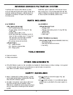 Preview for 3 page of Honeywell 50045947-001/011 Operating Instructions Manual