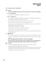 Предварительный просмотр 14 страницы Honeywell 50163730 User Manual