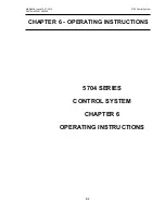 Preview for 142 page of Honeywell 5704 Operating Instructions Manual