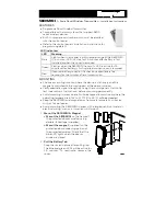 Preview for 1 page of Honeywell 5800 Mini Installation Instructions