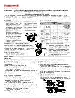 Honeywell 5800COMBO Installation And Setup Manual preview