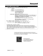 Preview for 8 page of Honeywell 5805 Manual