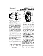 Honeywell 5815 - Ademco - Wireless Door Installation Instructions preview