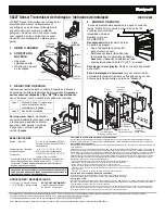 Preview for 3 page of Honeywell 5822T Installation Instructions