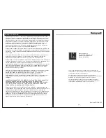 Preview for 10 page of Honeywell 5851 Operation Manual