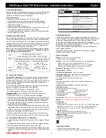 Preview for 2 page of Honeywell 5898 Installation Instructions Manual