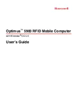 Preview for 1 page of Honeywell 5900 RFID User Manual