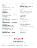 Предварительный просмотр 93 страницы Honeywell 60 Series Configuration Manual