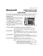 Honeywell 6160V - Ademco Talking Alpha Display Keypad User Manual preview