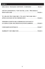 Preview for 3 page of Honeywell 6213DG User Manual