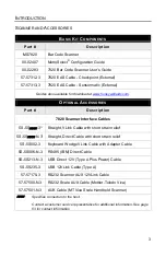 Preview for 7 page of Honeywell 7820 Solaris User Manual