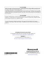 Preview for 16 page of Honeywell 800-04433V1 Installation And Setup Manual