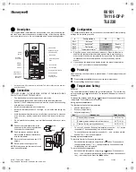 Honeywell 8161 User Manual preview