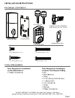 Preview for 3 page of Honeywell 8712009 Installation & Operation Manual
