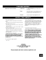 Preview for 12 page of Honeywell 88013 Use And Care Manual