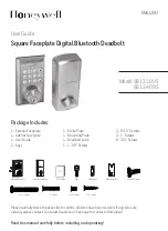 Предварительный просмотр 1 страницы Honeywell 8812309S User Manual