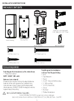 Предварительный просмотр 3 страницы Honeywell 8812309S User Manual