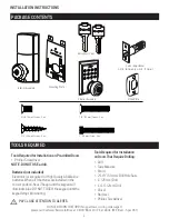 Preview for 3 page of Honeywell 8832001S User Manual