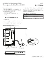 Preview for 3 page of Honeywell AA919 Installation And Technical Manual