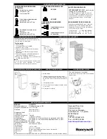 Preview for 4 page of Honeywell Activ8 PIR Installation Instructions Manual